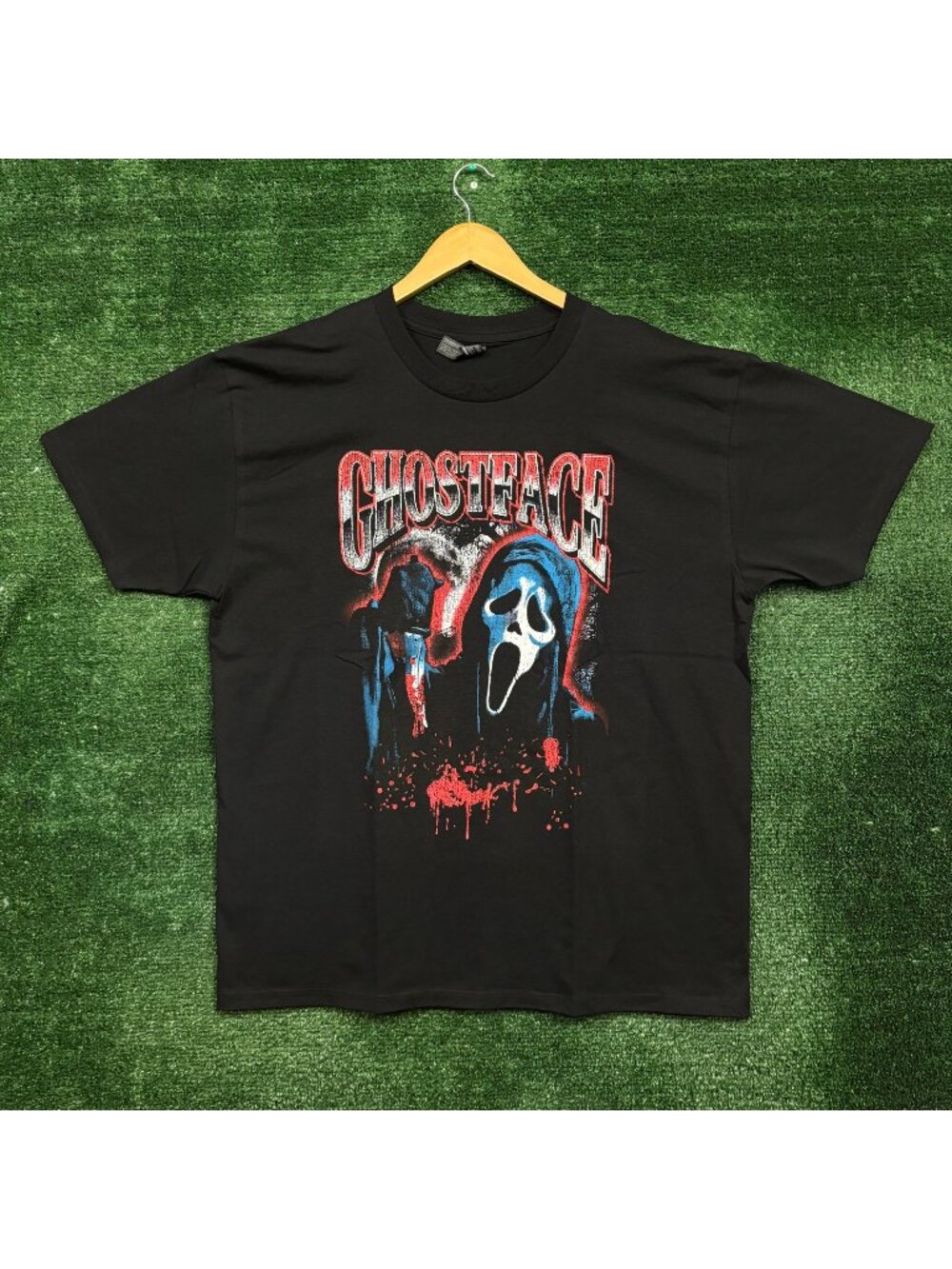 Scream Ghostface Slasher Horror Poster T-Shirt Size Extra Large